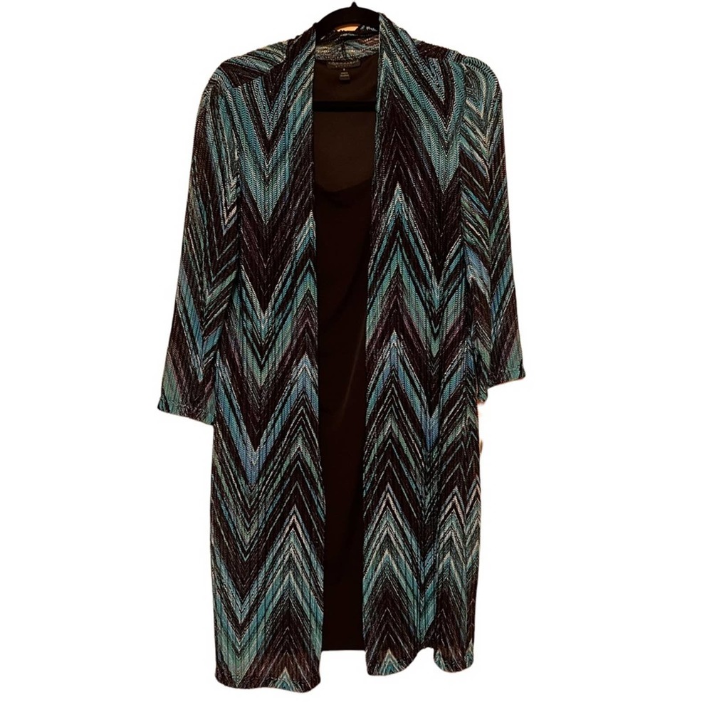 Connected Apparel Dress with Attached Cardigan Size 8 NWT